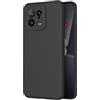 AICEK Compatible con Xiaomi 13 Cover, Silicone Custodia per Xiaomi 13 Cover Molle di TPU Sottile Bumper Case Nero