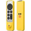 elago | LINE Friends Custodia Sottile Compatibile con Telecomando Apple TV 4K Siri 3a Generazione(2022) e 2a Generazione(2021),Sottile& Leggero,Silicone Antigraffio,Assorbimento Urti,Accesso Completo