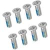 HSSDTECH Viti del Basamento Inferiore Ricambio per HP Pavilion 15-AU 15-AW Series 15-AU020WM 15-AU023CA 15-AW029NO 15-AW065NA, Silver Laptop Bottom Case Screws