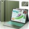 CHESONA Tastiera ultra leggera per iPad Air 13 pollici (M3 2025/M2 2024), magnetica, rimovibile, 7 colori, retroilluminazione, tastiera trackpad multi-touch per iPad Pro 12,9, Smart Sleep/Wake