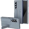 COQUE Custodia Galaxy Z Fold 7 Cover,custodia per telefono con cinturino anti-caduta,custodia pieghevole per Samsung Galaxy Z Fold 7 5G-Grigio