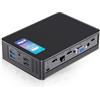 Mele QuieterHD3 Mini PC Celeron N5105 16GB 512GB Micro Computer, Piccolo Desktop Senza Ventola con Gigabit Ethernet WiFi, BT5.1 per Segnaletica Digitale Industriale Aziendale IoT