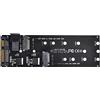 xiwai SFF-8643 a U2 Kit NGFF M-Key a HD Mini SAS NVME PCIe SSD SATA adattatore per scheda madre