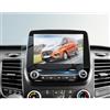 BIBIBO Navigation Pellicola protettiva per display compatibile con Ford Puma Kuga 3 ST line 2020-2024, Transit Custom 2019-2022, 9H in vetro temperato