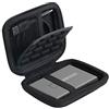 Khanka Eva Borsa Custodia Caso Scatola Case per Samsung T7 Touch da 1TB 2TB 500GB SSD Esterno Portatile（solo scatola）. (Per 1 SSD, con strato antiurto)