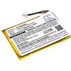 TECHTEK Batteria 680mAh compatibile con [Sony] Portable Reader PRS-500, Portable Reader PRS-500U2, PRS-505, PRS-505/LC, PRS-505/RC, FBA