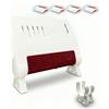 R-Satz Shop Supporto per Fritzbox 5590 Fiber, 6670 Cable, 7590 AX e 7690 (set da 2) (bianco)