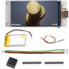 Binghe NerdMiner V2 Pro 117KH/s ESP-S3 Modulo, NerdMiner V2 ESP-32-S3R8 con Batterie T Display S3 Bitcoin Solo Lotterie e 1,9″ TFT-Farbbildschirm Modulo Typ-C WiFi/BLE Compatibile con NerdMiner V2