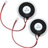 YINETTECH Altoparlante magnetico 2 W 8 Ohm di forma rotonda altoparlante con connessione JST-PH2.0 Diametro 40 mm Micro altoparlante interno con filo