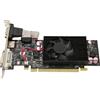 Elprico Scheda Grafica Desktop 1 GB DDR2 64 Bit, GPU 589 MHz, Orologio di Memoria 800 MHz, PCI Express 2.0, Prestazioni Stabili, Ampiamente Compatibile, Ventola di (GT210 DDR2 da 1 GB a
