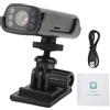 Zunate Telecamera di Sicurezza WiFi, 1080P IR Visione Notturna Mini Registratore Video Supporto Rilevamento Mobile, Registrazione Video Ciclica, Monitor Remoto, Batteria 500mAh