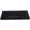 Tutoy 62 Key Black White Blank Thick Pbt ISO Keycaps Tappi Chiave per Meccanica Keyboad - Nero