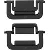 SG Store Un paio di staffe per tastiera da gioco con piedini inclinabili per tastiera compatibili con tastiera Logitech G915 G815 G813 G815 nero