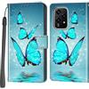 Haninsuze Cover per Honor 200 Lite, Portafoglio PU Pelle, farfalla | Interno TPU Antiurto, Anti-Graffio, Fessura per Schede, Supporto Stand, Design Libro, Flip