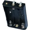 Aerzetix - Supporto Batterie - 3xAAA LR03 - Enclosure per 3 pile o batterie spina presa Chassis - C3412