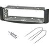 Sound Way Kit Montaggio adattatore Autoradio, Mascherina 1 DIN / 2 DIN compatibile con Smart ForTwo 1998-2007 con plancia metallica