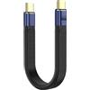 MoKo Cavo USB-C corto da 5 - 40 Gbps, 240 W, 8K a 60 Hz - USB4 compatibile con Thunderbolt 4/3 - Supporta display OTG, 8K