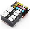 Bergsan 5 cartucce compatibili con HP 934 XL 935 XL per HP Officejet Pro 6830 6820 6230 6835 6836 6220 6800 Serie 6825 HP Officejet 6812 6815