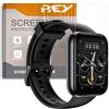 REY Pack 6X Pellicola salvaschermo per REALME Watch 2 PRO, qualità Premium