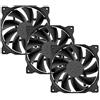 upHere Novonest, 3 ventole silenziose per case del PC, ventole di raffreddamento per CPU ultra silenziose, 120 mm