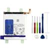 SWARK Batteria di ricambio EB-BS918ABY compatibile con Samsung Galaxy S23 Ultra 4855 mAh batteria di ricambio con set di attrezzi