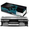 BeOne Compatibili per 80X CF280X 80A CF280A Cartuccia toner Compatibili per Stampante HP Laserjet Pro 400 M401a M401d M401dn M401dne M401dw M401n M425dn M425dw (1x Nero)