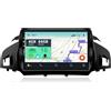 YUNTX [2+64G] Android 15 2 Din Autoradio per Ford Kuga Escape C-max 2013-2017-9 pollice Touch Screen-Gratuiti Camera-Support DAB/Bluetooth 5.0/CarPlay/WiFi/Controllo del volante/Mirror-Link/WiFi/USB