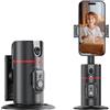 BORDEAG Auto Face Tracking Treppiede 360° Tracciamento Tripod, Controllo dei gesti, Smart Gimbal Stabilizzatore per registrazione video, Live Streaming, Vlog