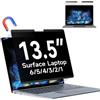 Protescreen Magnetica Filtro Privacy per 13.5 Pollici Microsoft Surface Laptop 5/4/3/2/1, Pellicola Schermo Protezione, Removibile Magnetico Pellicola Anti Luce Blu Antiriflesso Anti Spia per Surface Laptop 13.5