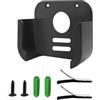 Granvoo Supporto di Montaggio a Parete per A.pple TV, Supporto di Staffa per TV Box, Staffa di Parete per Scatola di TV, TV Box Wall Mount Holder, Compatibile con Tutte le Generazioni di A.pple TV e 4K (Nero)