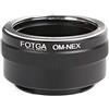 FOTGA Per Olympus Om Monte Lente al Sony NEX-3 NEX-3 e Anello Adattatore di Montaggio