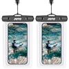 JOTO [2 Pezzi Custodia Impermeabile Smartphone, Cover Subacquea per Telefono Fino a 7 iPhone 17/16/15/14/13/12/11 Air Pro Max XS Max XR SE, Galaxy A05s/A25/A55/A34 -Trasparente