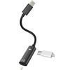 Aksenli Adattatore Doppio USB C Cuffie(2 in 1)per iPhone 16 15 Pro Max per Apple Tipo C Cavo Aux Audio Jack Ricarica Adapter Compatibile per Samsung S25 S24 S23 per iPad Type C Caricatore Auricolari Splitter