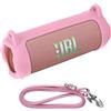 Peyyargo Custodia in Silicone Compatibile con JBL Flip 7 Speaker Portatile