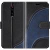 BoxTii Custodia a portafoglio per Xiaomi MI 9T / MI 9T Pro, in pelle PU Premium, con aletta a portafoglio per Redmi K20 / K20 Pro, colore: Nero