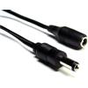 TOPCHARGEUR TOP CHARGEUR * Prolunga Estensione Cavo di Alimentazione DC 5.5mm * 2.1mm 5 Metri (Maschio a Femmina) 5M
