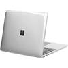 MOSISO Case Solo Compatibile con Microsoft Surface Laptop Go 2/1 12,4 Pollici 2022 2020 Release (Modelli: 2013 & 1943), Protettiva Plastica Custodia Rigida, Chiaro Cristallo