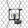 CloudValley Supporto magnetico da recinzione con ombra regolabile - Non richiede clip, compatibile con iPhone, Samsung, GoPro, Mevo Start e action cam, kit di montaggio ideale per baseball e tennis