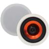 Herdio Altoparlante da soffitto 8 pollici e 800 watt ad alta potenza - Installazione a incasso, per un suono cristallino in home cinema, soggiorni, uffici, cucine e terrazze coperte (coppia)