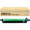 LCL Tamburo Compatibile per Nero DR512 DR512K A2XN0RD Drum Unit Sostituzione per Konica Minolta Bizhub C224 C224e C284 C284e C364 C364e C454 C454e C554 C554e (1 drum)