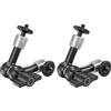 SMALLRIG Magic Arm 5.5 2pz Frizione 1/4-5316 | Regolabile a frizione, per monitor/luci LED