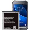 HamnaKhu Batteria per Samsung Galaxy Xcover 3, modello EB-BG388BBE, 2600 mAh, batteria di ricambio ad alte prestazioni, compatibile con SM-G38D, SM-G38F, SM-G389F