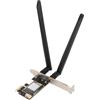 Yanmis Scheda di rete wireless MT7925 5400Mbps 2.4G 5G 6G Tri Band Bluetooth 5.4 Supporto MU MIMO PCIEx1
