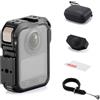 Tilta DJI Osmo 360 Cage, Kit di Montaggio Orizzontale per Gabbia per Fotocamera Compatibile con DJI Osmo 360 - Nero TA-T89-A-B