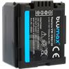 Blumax - Set professionale per panans onic VW-VBG130 (1100 mAh 100% su misura con Infochip)