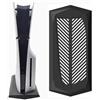 KlsyChry Supporto verticale per console Playstation 5 Slim Disc Edition, con prese d'aria di raffreddamento integrate e piedini antiscivolo (nero)