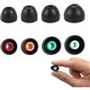 Hsupez 4 Paia di Tappi per Le Orecchie per Cuffie Wireless Sony WF-1000XM5, Tappi per Le Orecchie di Ricambio per Sony, Tappi per Le Orecchie In-Ear con Cancellazione del Rumore di Ricambio per Custod