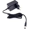 JZK Adattatore alimentazione AC-DC 5V 3A 15W, caricabatteria da muro con spina DC da 5.5 mm x 2.5 mm, compatibile con 5.5 x 2.1 mm, alimentatore ricambio per luce LED