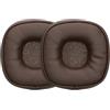 kwmobile 2x Cuscinetto Cuffie Compatibile con Marshall Major V/Major 5 Pad - Cuscinetti Ricambio Cuffie Over Ear Simil Pelle - marrone