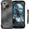 Blackview BL7000 | Smartphone Rugged 5G | 6,78 120Hz | 24GB RAM + 256GB (2TB) | 50MP + 20MP + 32MP | 7500mAh | Android 15 | NFC | GPS | Dual SIM | IP68/IP69K | 2 Anni di Garanzia | Nero
